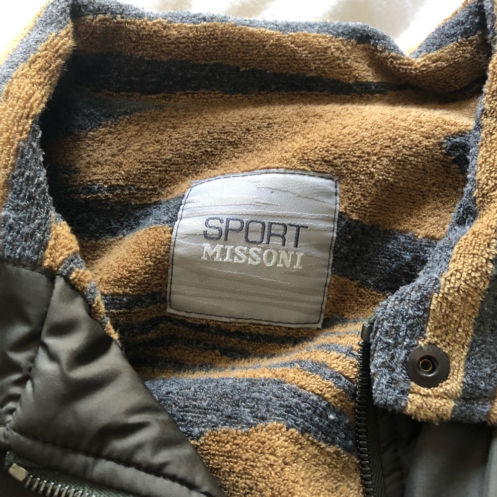 Vintage ‘Missoni Sport’ warm up jacket